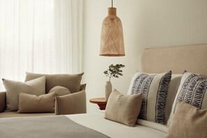 Double Room Sea View | In-room safe, desk, soundproofing, WiFi (free) - Mare Paphos (Kissonerga)
