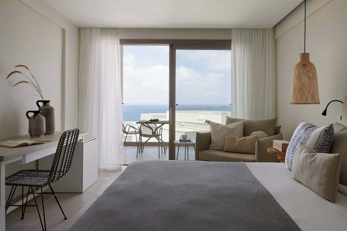 Double Room with Limited Sea View | View from room