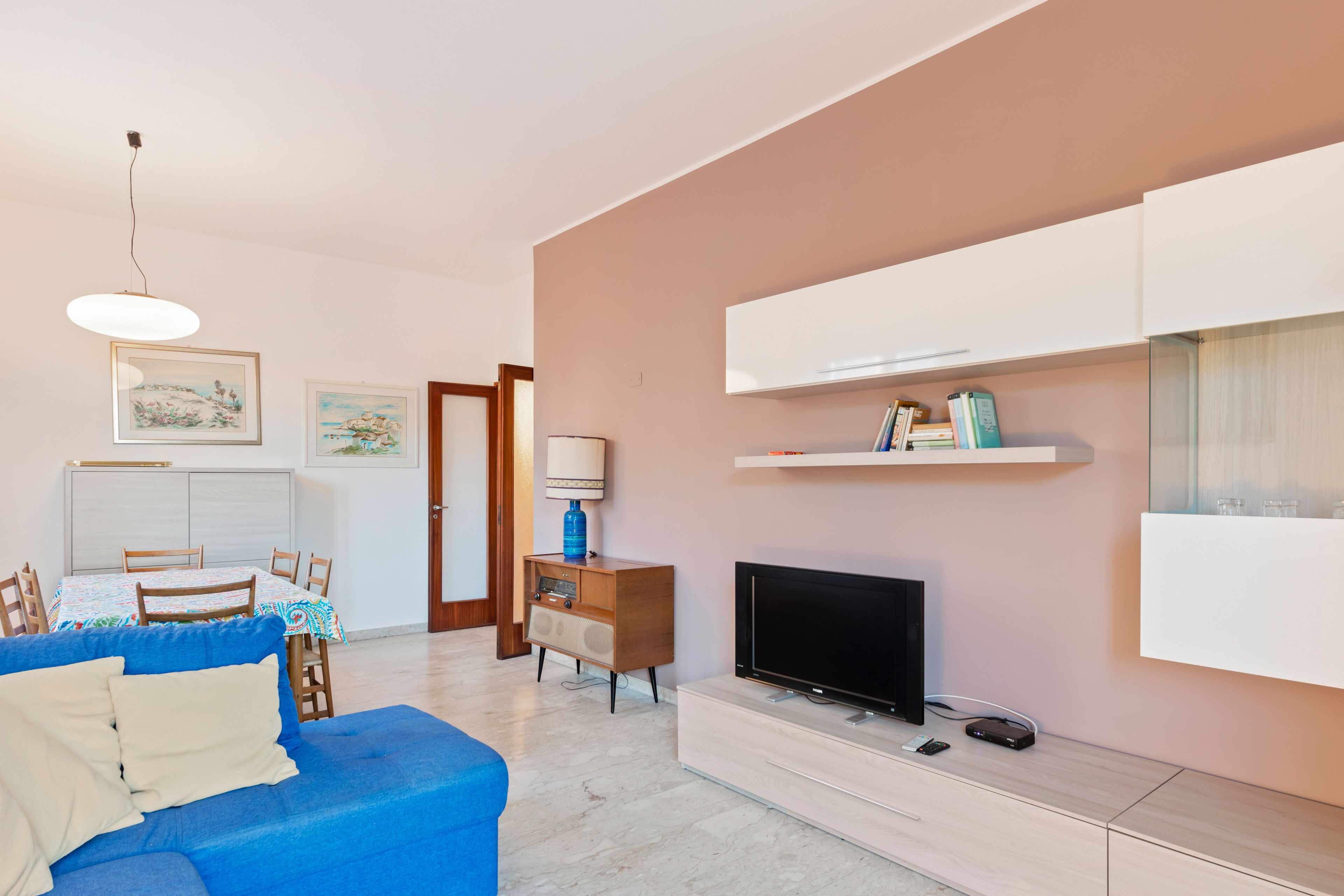 Apartment, 3 Bedrooms | Living area | Flat-screen TV