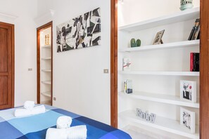 Leilighet, 2 soverom | 2 soverom, wi-fi (inkludert) og sengetøy