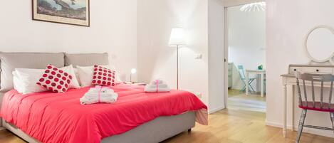 Leilighet, 1 soverom | 1 soverom, wi-fi (inkludert) og sengetøy