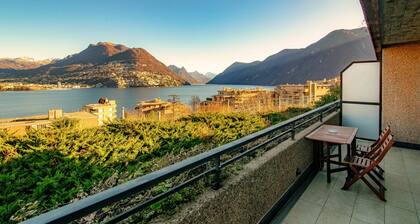 Romantic Apartment overlooking the Gulf of Lugano - PARADISE