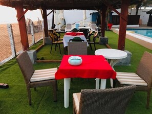 Petit déjeuner préparé à la commande compris tous les jours