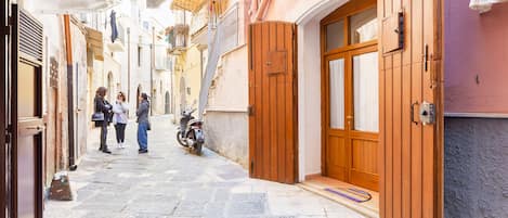 Entrada de la propiedad