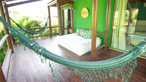 Bungalow, 3 kamar tidur | Teras/patio