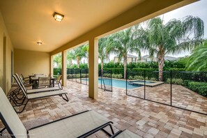 House, Multiple Beds, Private Pool, Pool View | Balcony - Luxury Villa 10 Bedrooms, Private Pool (Kissimmee)