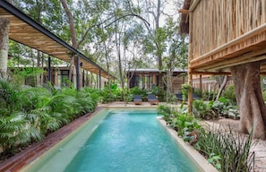 Outdoor pool - Mayur Tulum (Francisco Uh May)