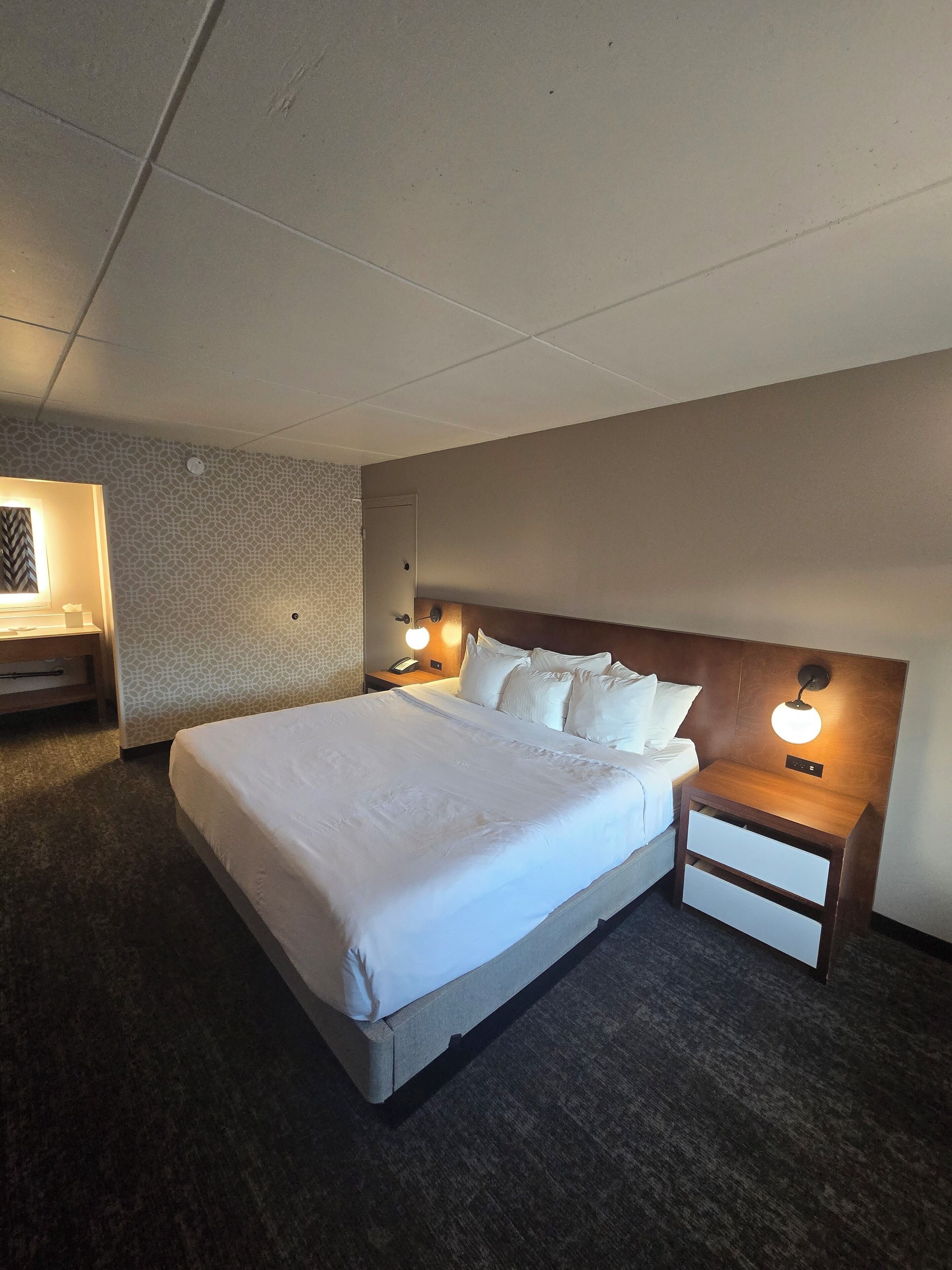 Ropa de cama hipoalergénica y caja fuerte