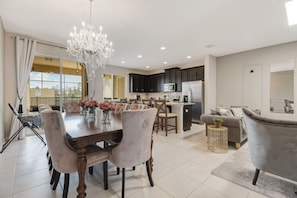 House, Multiple Beds, Private Pool, Pool View | Private kitchen