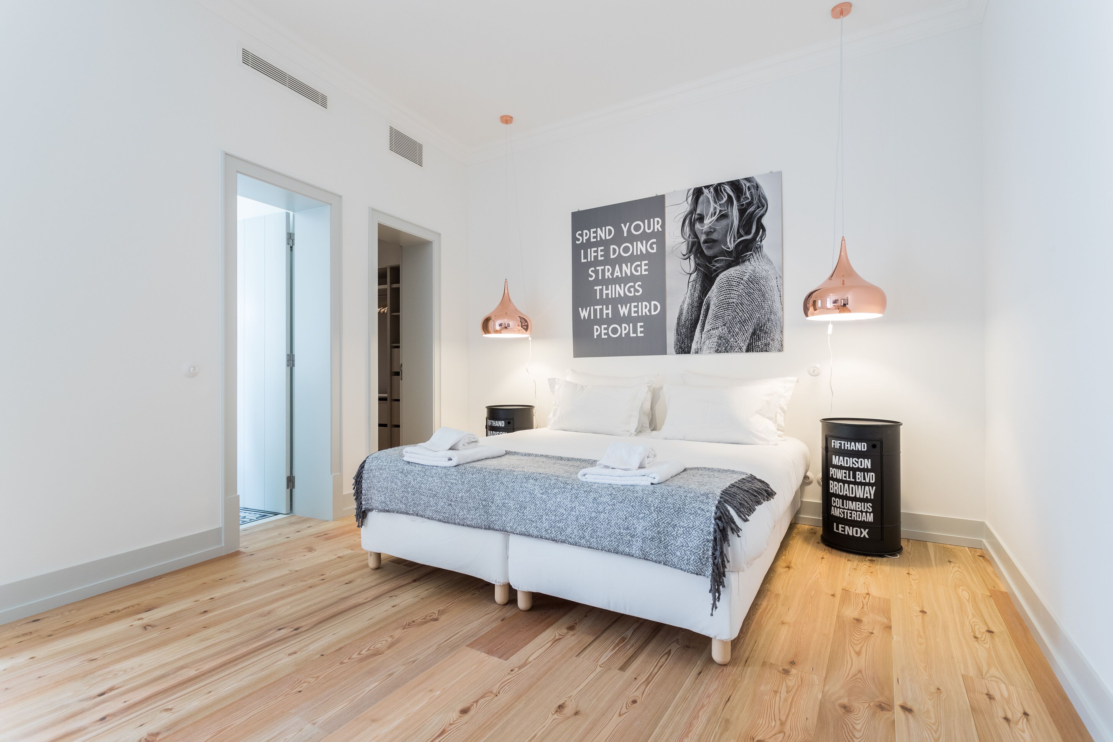 Apartamento com 2 quartos e duas casas de banho no centro histórico