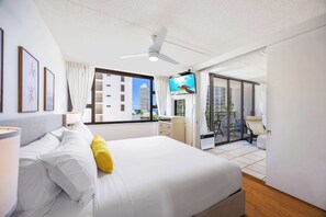 1 Schlafzimmer, Bügeleisen/Bügelbrett, kostenloses WLAN, Bettwäsche