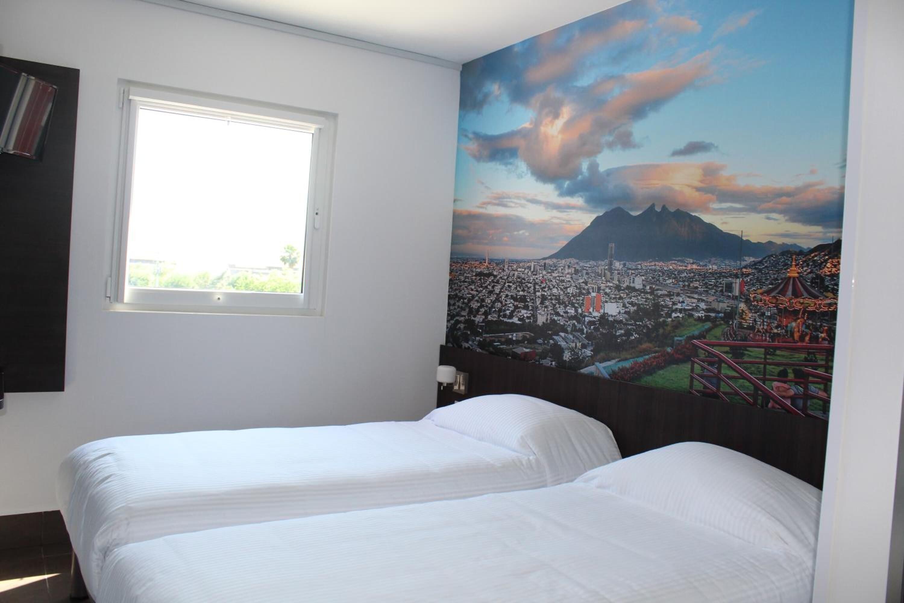 desk, laptop workspace, blackout curtains, free wifi