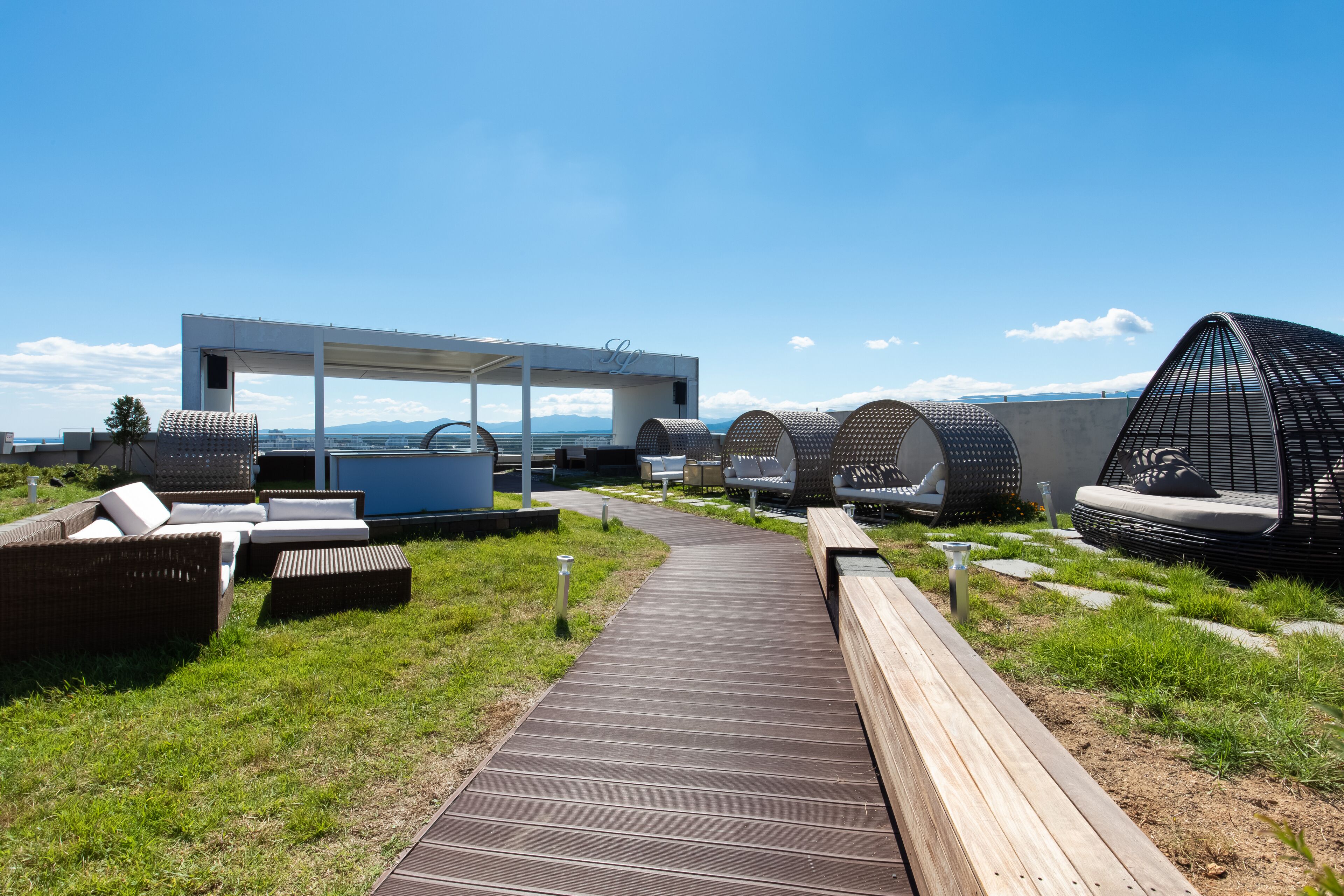 Rooftop terrace