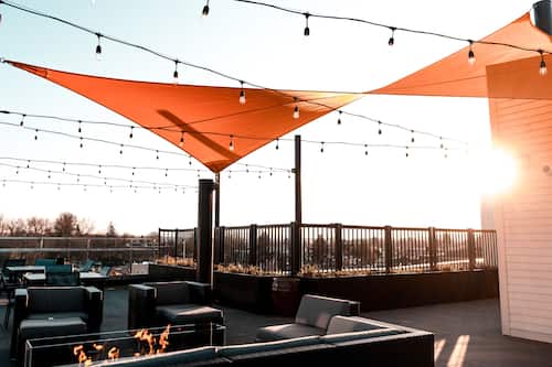 Rooftop terrace