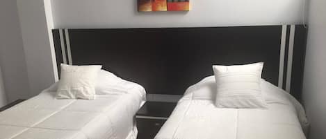 3 habitaciones y decoración personalizada