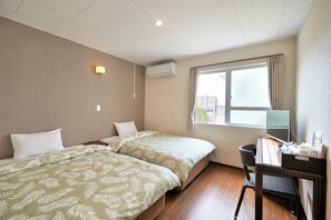 Tomannsrom – standard | Skrivebord, lydisolert, wi-fi (inkludert) og sengetøy