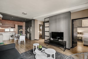 Apartamento premium | Área de estar