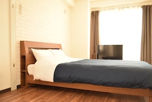 Desk, free WiFi, bed sheets - Royal Heights Kikusui Station (Sapporo)