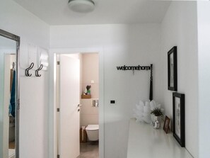 Free toiletries, hair dryer, slippers, towels