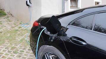 Apartemen, kamar mandi pribadi, pemandangan kebun (Fewo Pfarrhaus Maxen) | Eksterior