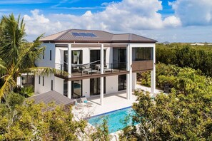 Exterior - Ocean-view Private Villa: 5-star Everything! (Providenciales)