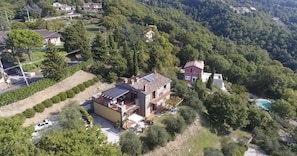 Aerial view - Villa Antonella (Tuoro sul Trasimeno)