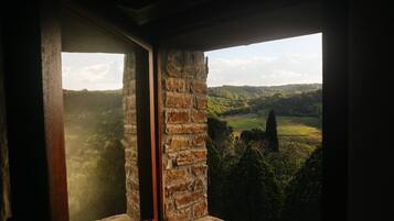 Blick von der Unterkunft