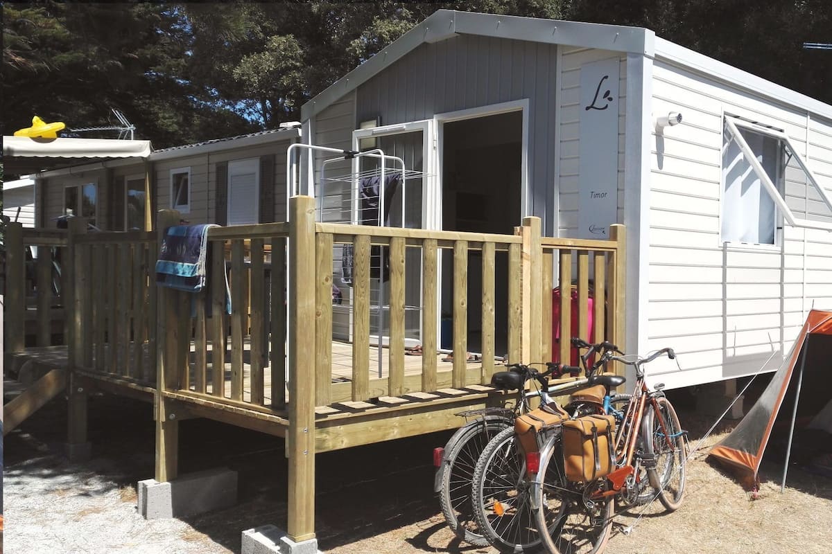 Premium stacaravan | 1 slaapkamer