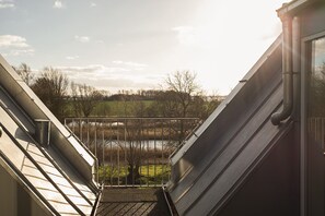 Apartment, Terrace (DG, links) | Terrace/patio - Gutshaus Üselitz (Poseritz)