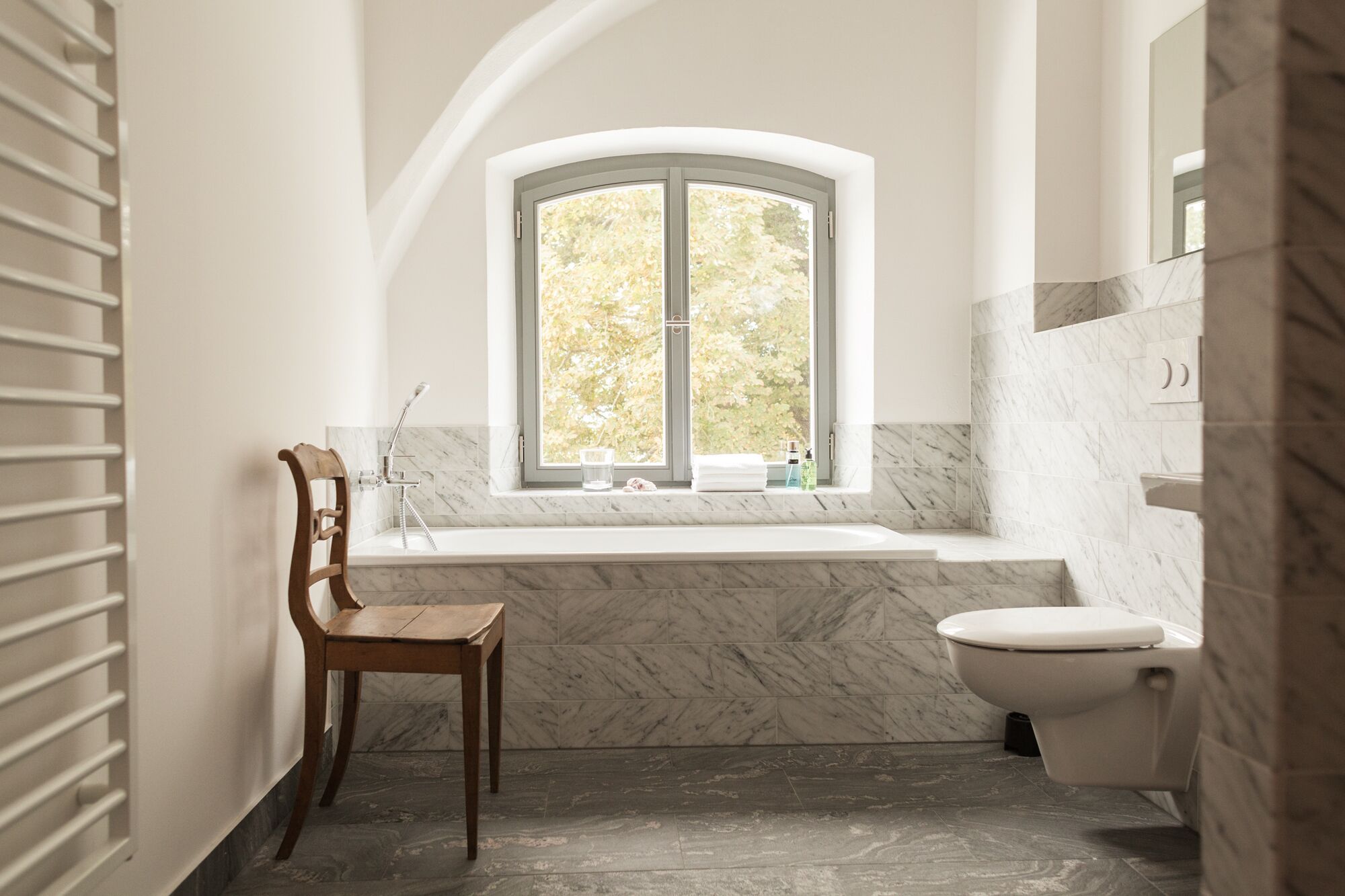 Appartement, 2 chambres (1.OG, rechts) | Baignoire relaxante profonde