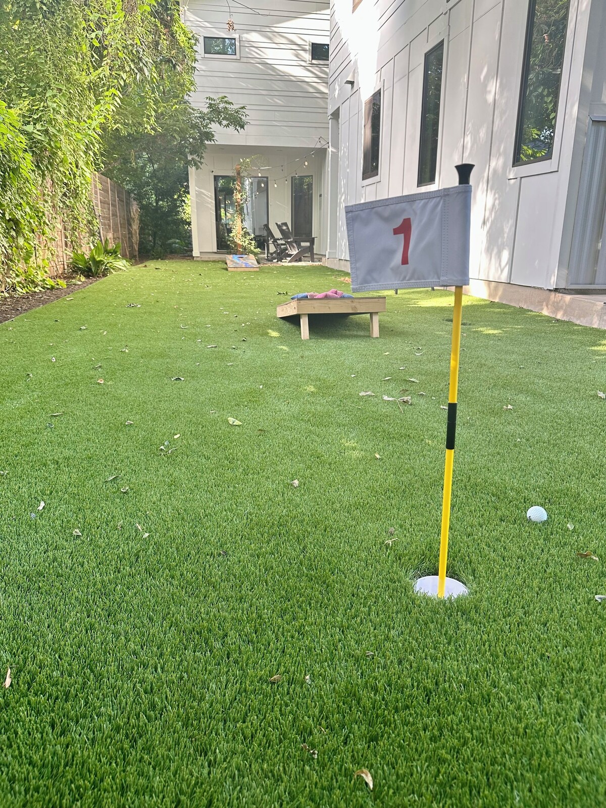 Photo 7 of Downtown 6 Bedroom Retreat!!
Golf Putting Green, Walking to Lake & Rainey