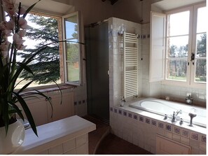 Panoramic Villa | Bathroom - VILLA 6 PERS PANORAMIQUE PISCINE JACUZZI (Castelnuovo Berardenga)
