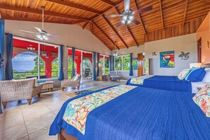 2 bedrooms, in-room safe, iron/ironing board, WiFi - Costa Rican getaway has it all! New waterfall path and upgraded bathrooms! (Manuel Antonio)