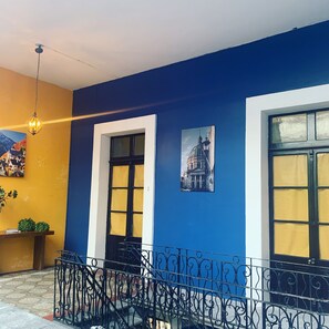 Habitación Deluxe doble | Terraza o patio