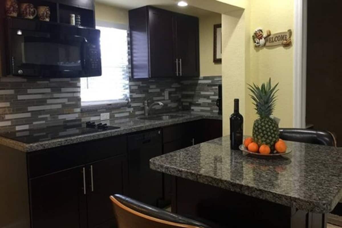 Apartment (#3) | Private kitchen | Fridge, microwave