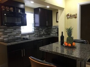 Apartment (#3) | Private kitchen | Fridge, microwave