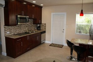 Apartment (#2) | Private kitchen | Fridge, microwave - Atlantic Shores Vacation Villas (Singer Island)