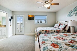 2 bedrooms, iron/ironing board, free WiFi, bed sheets