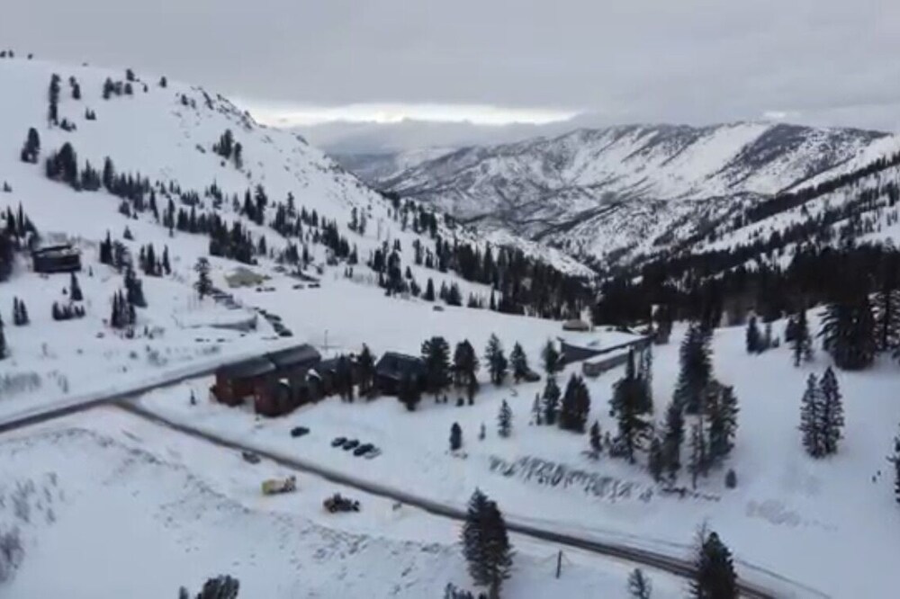Columbine Inn 104 ski-in ski-out Powder Mountain hotel room for up to 4 guests