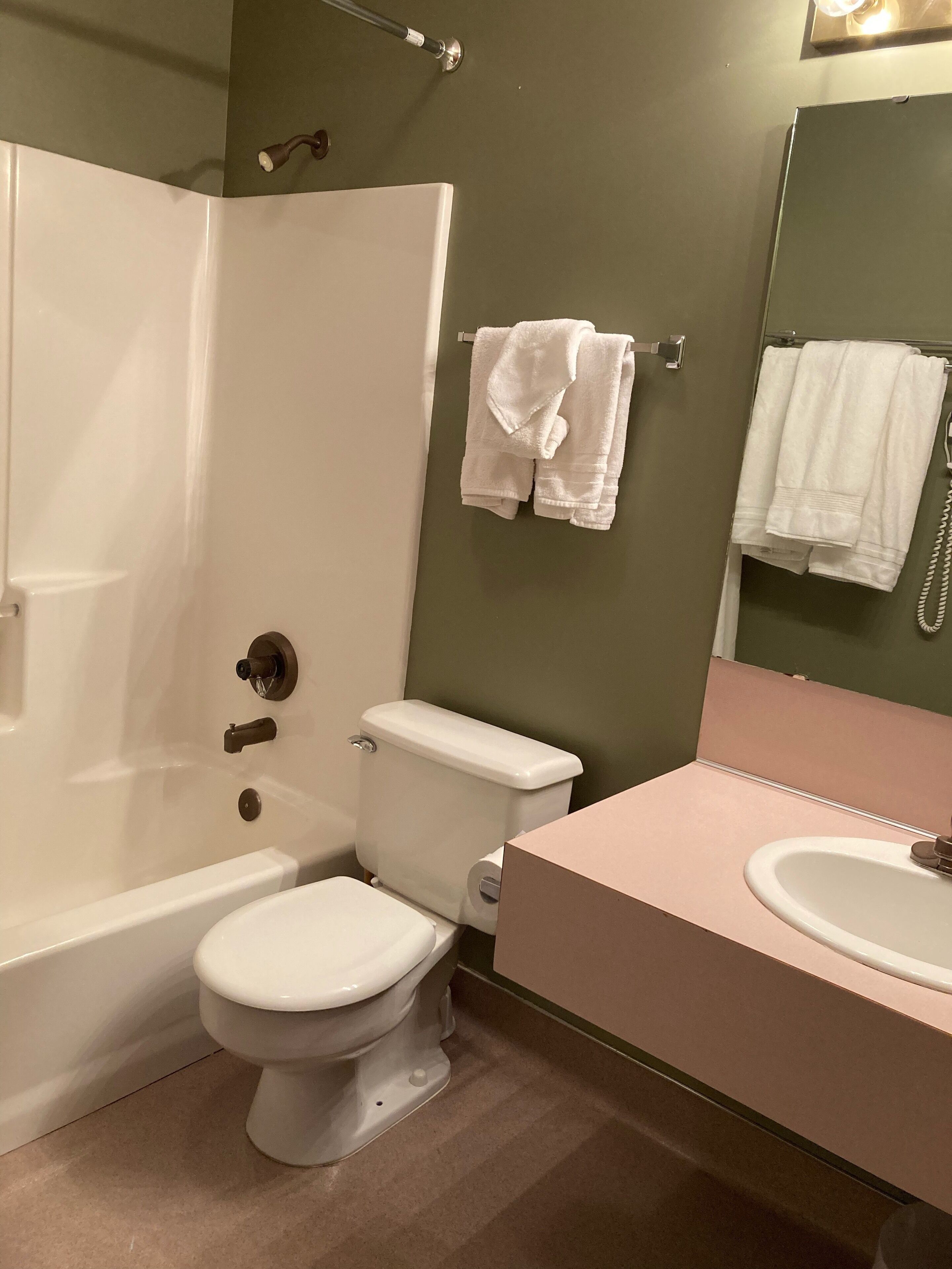 Columbine Inn 104 ski-in ski-out Powder Mountain hotel room for up to 4 guests 