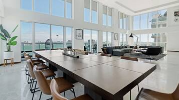 6 Bedroom Penthouse | 2 units | In-room dining