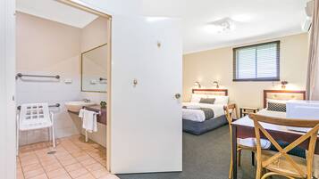 Room, Multiple Beds, Accessible, Non Smoking | Bathroom