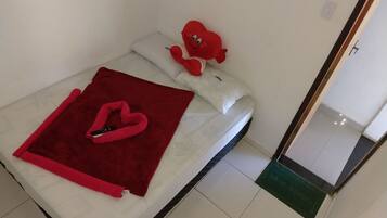 Small double room without window | View from room