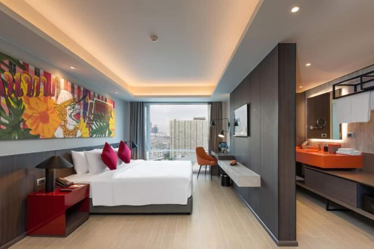 1 habitación, minibar, caja de seguridad en la habitación y escritorio