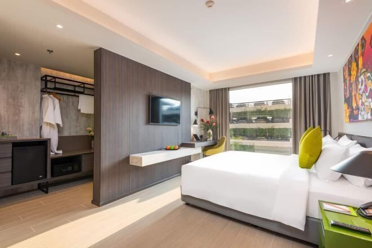 1 habitación, minibar, caja de seguridad en la habitación y escritorio