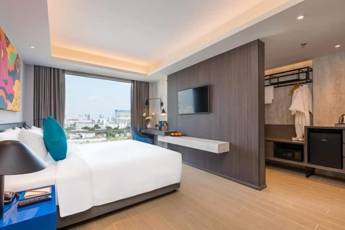 1 habitación, minibar, caja de seguridad en la habitación y escritorio