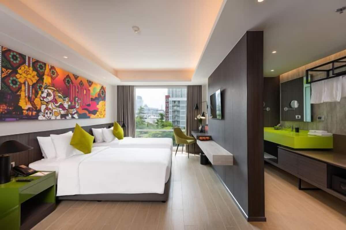 1 habitación, minibar, caja de seguridad en la habitación y escritorio