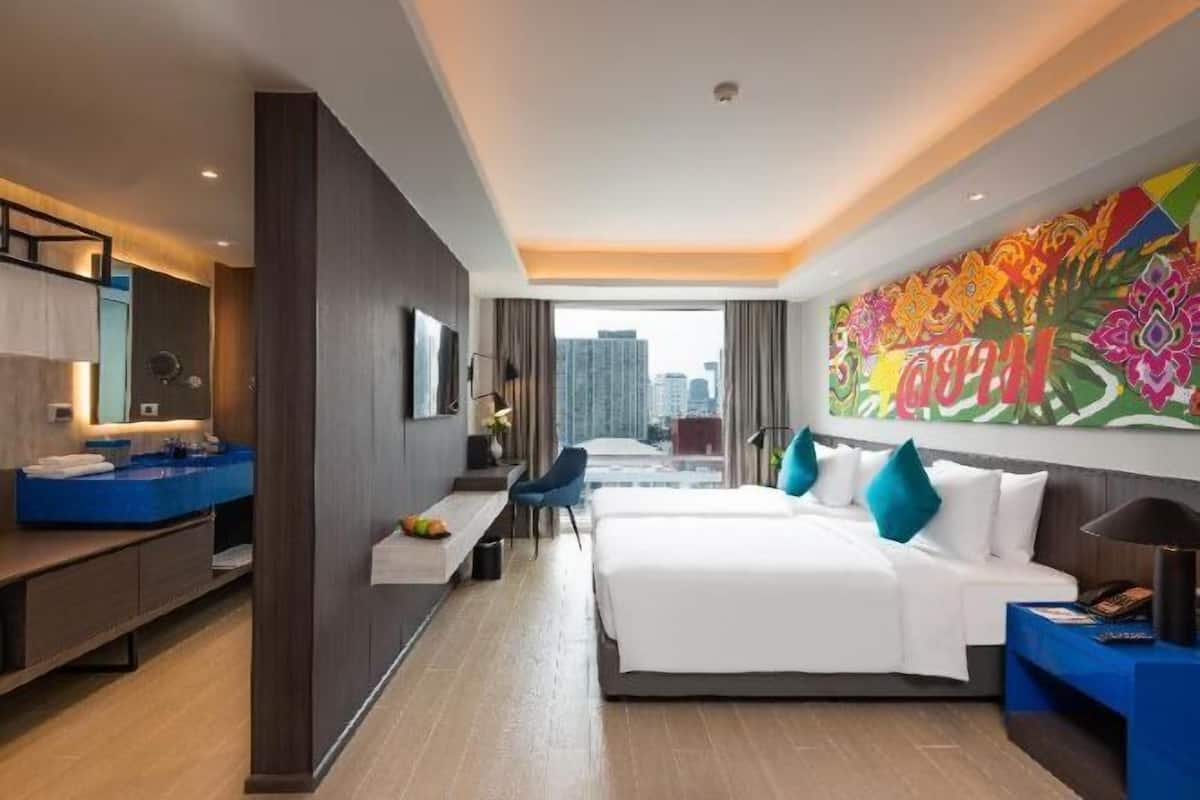 1 habitación, minibar, caja de seguridad en la habitación y escritorio