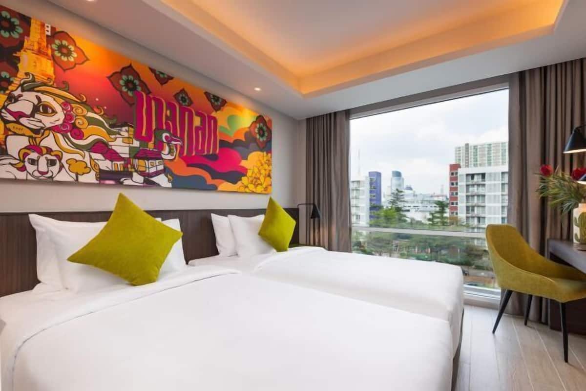 1 habitación, minibar, caja de seguridad en la habitación y escritorio
