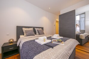 2 bedrooms, iron/ironing board, free WiFi, bed sheets